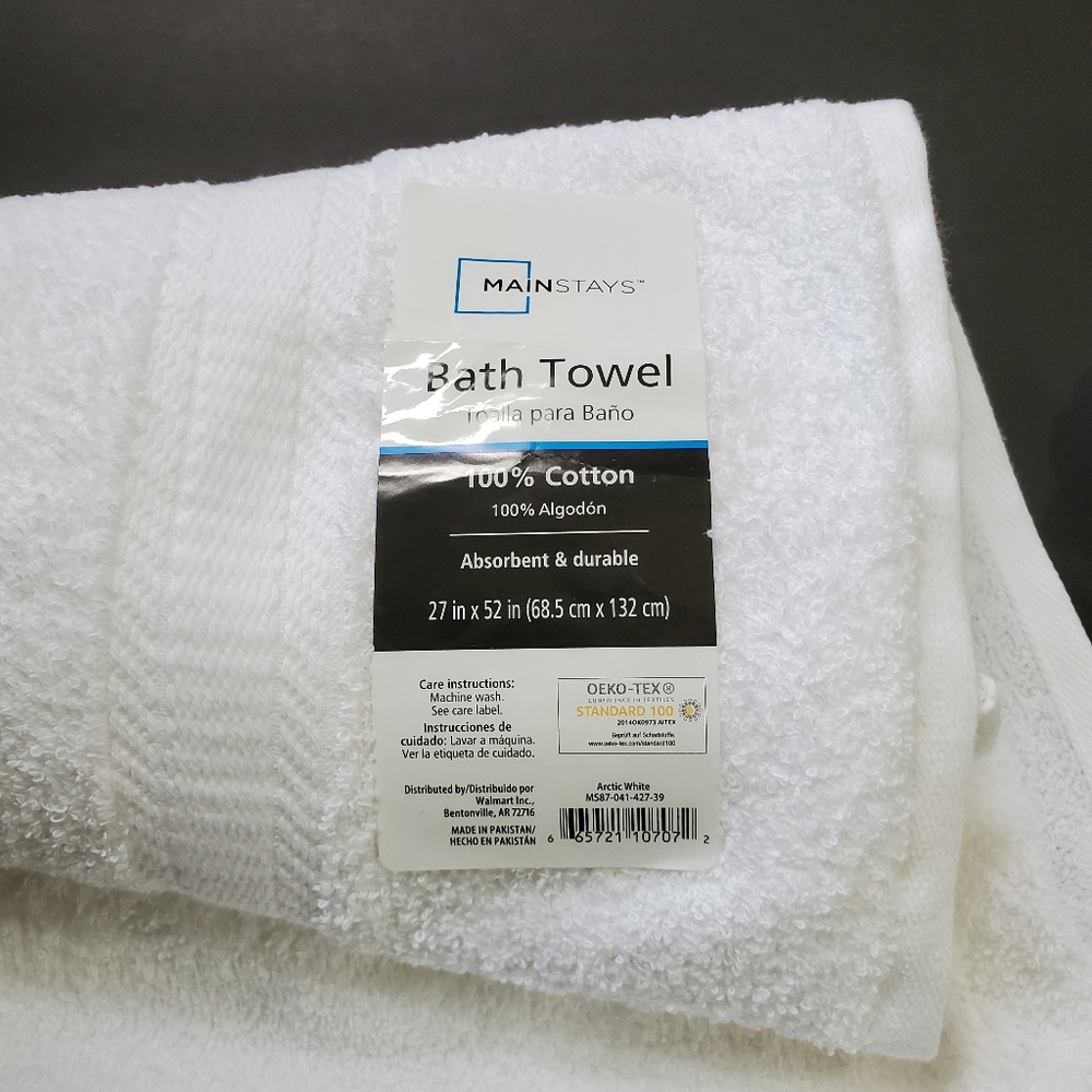 Bath set- bath towel, two washcloths and three heart shaped bath bombs NWT - Picture 4 of 8